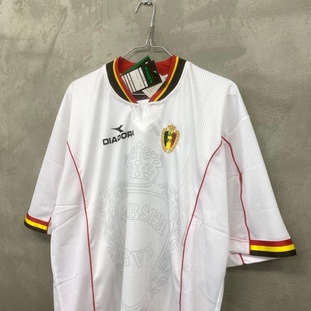 【新品】diadora ベルギー代表 ユニフォーム ゲームシャツ 1998年