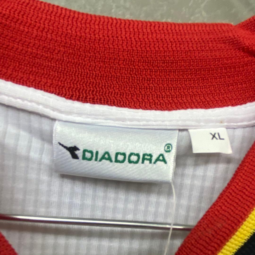 【新品】diadora ベルギー代表 ユニフォーム ゲームシャツ 1998年