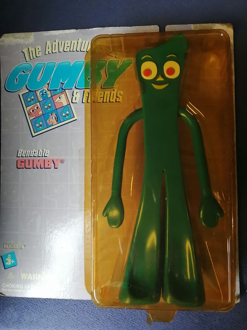 Gumby フィギュア ガンビー ベンダブルフィギュア﻿