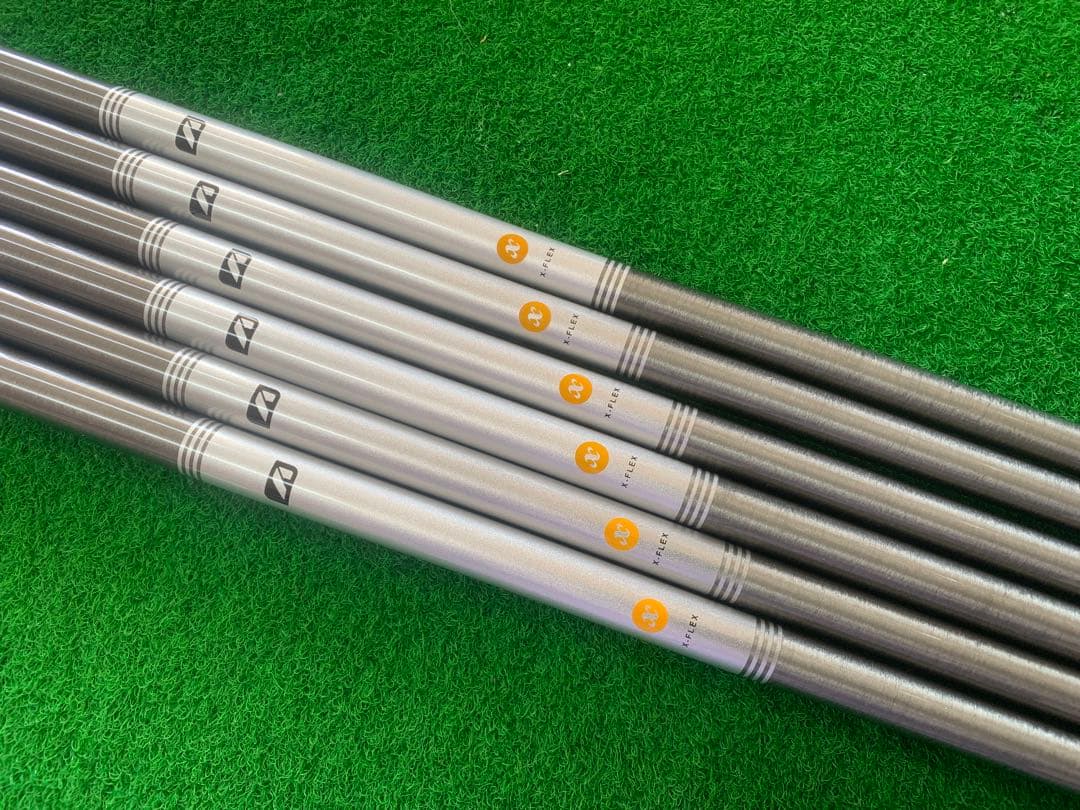 【新品】Steelfiber i125cw Xシャフト 6本セット