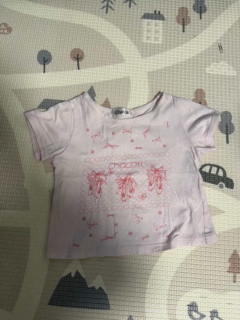 【美品】チャコット レオタード120 ベビーピンク 追加レオタード・Tシャツあり