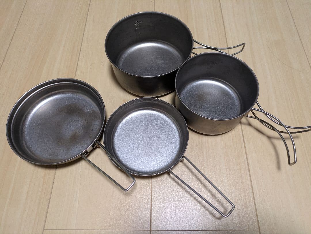 スノーピーク　チタンクッカーセット
