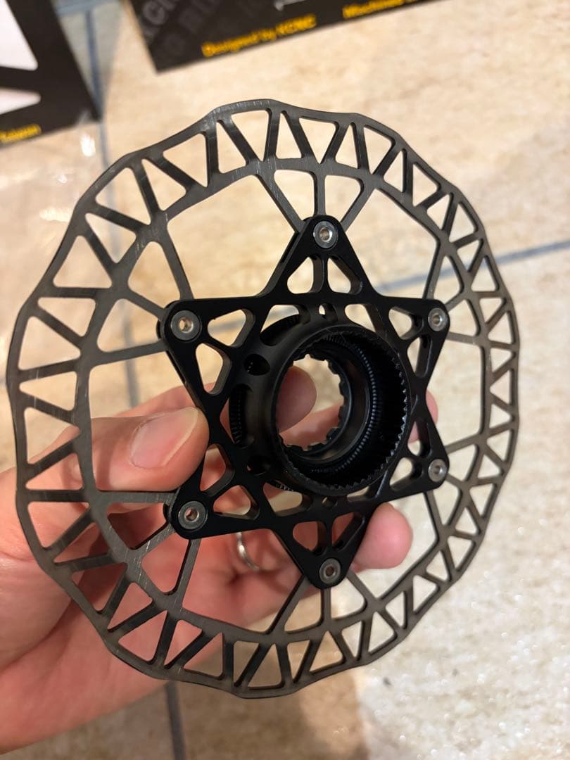 【富士ヒル対策　軽量化】KCNC ディスクブレーキ 140mm 2枚セット