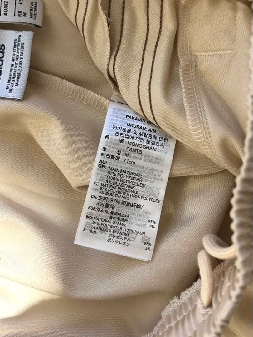 アディダス【adidas】モノグラム トラックパンツ　Ｌ