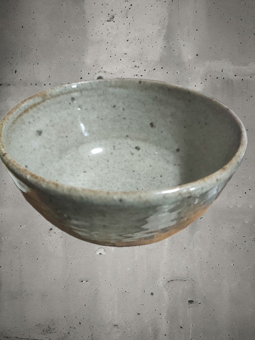 古唐津茶碗　絵唐津草紋　時代物　骨董