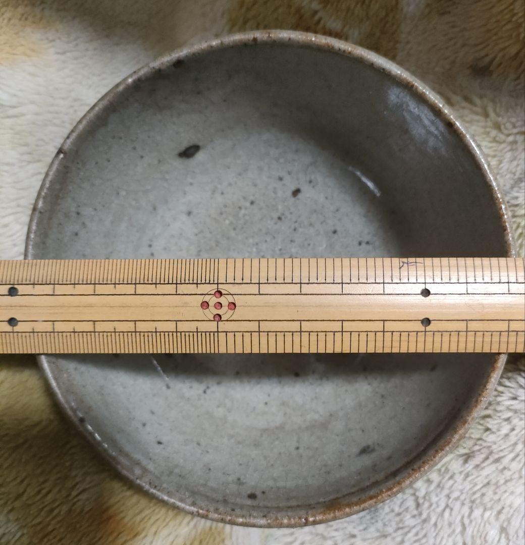 古唐津茶碗　絵唐津草紋　時代物　骨董
