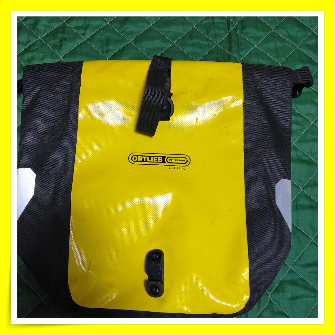 ORTLIEB Classic 防水バッグ 中型 イエロー/ブラック