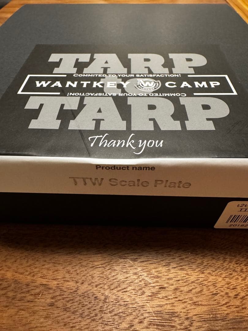 TARPtoWANTKEY　TTW Scale Plate