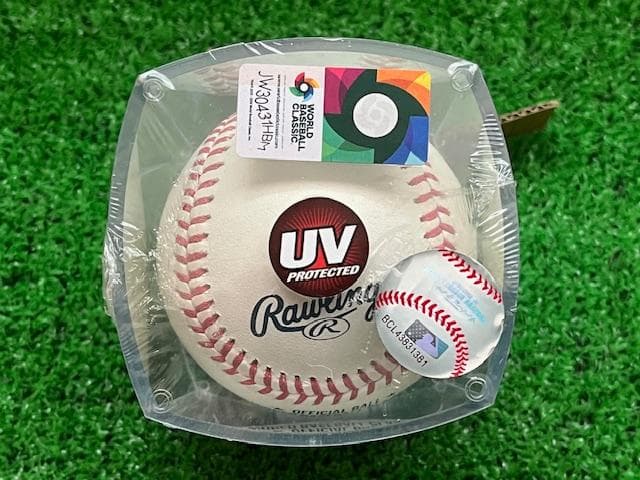 【WBC2026】ローリング社WBC公認試合球専用ケース入US国内販売限定品