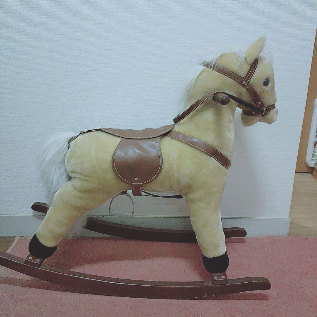 木馬　馬　アンティーク　ぬいぐるみ