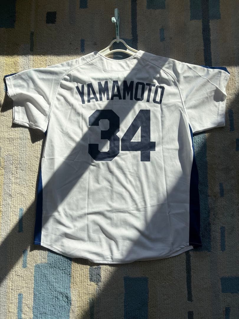 中日ドラゴンズ 34山本昌 ホームユニフォーム フリーサイズ 落合政権