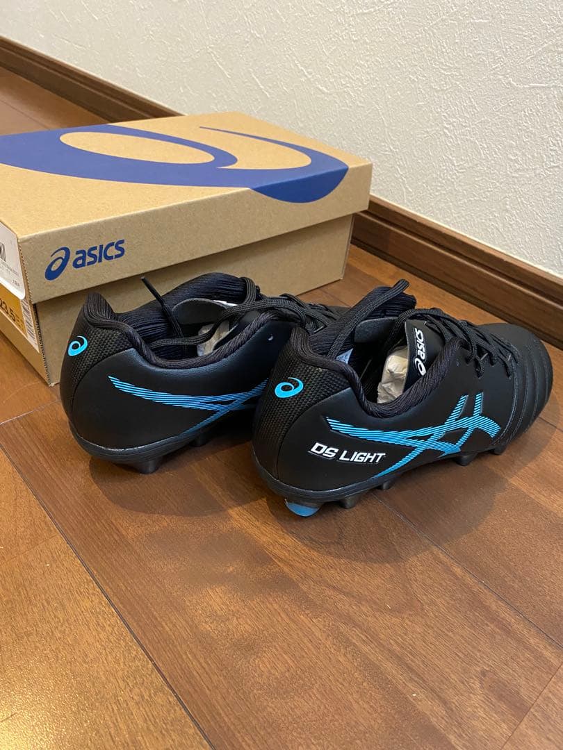 [アシックス] サッカースパイク DS LIGHT JR GS未使用23.5cm