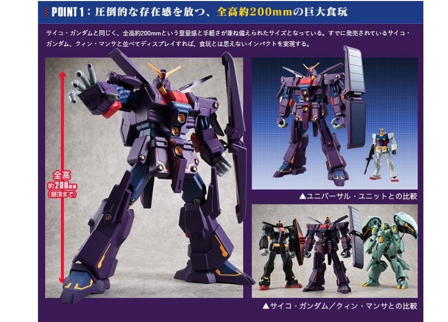 ユニバーサル　ユニット　サイコガンダム　mk-2　開封品　PB限定　説明必読