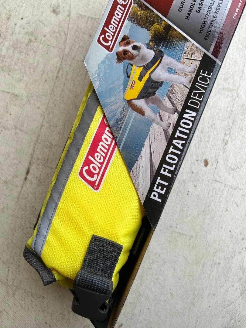 Colemanペットプールボートビーチ湖のFlotationベスト