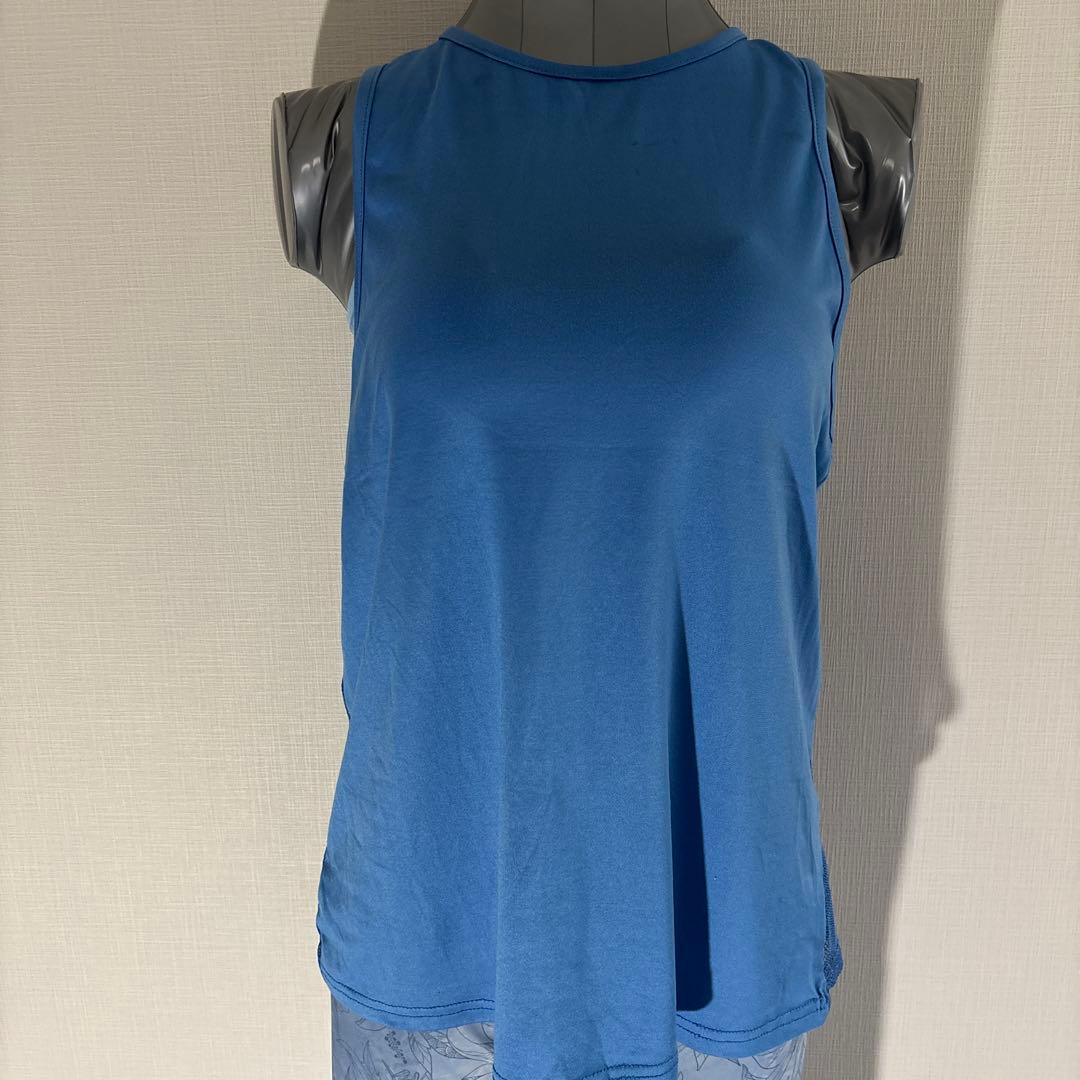 【SUKALA】リリーアクア　М　ヨガウェアセット ブルー