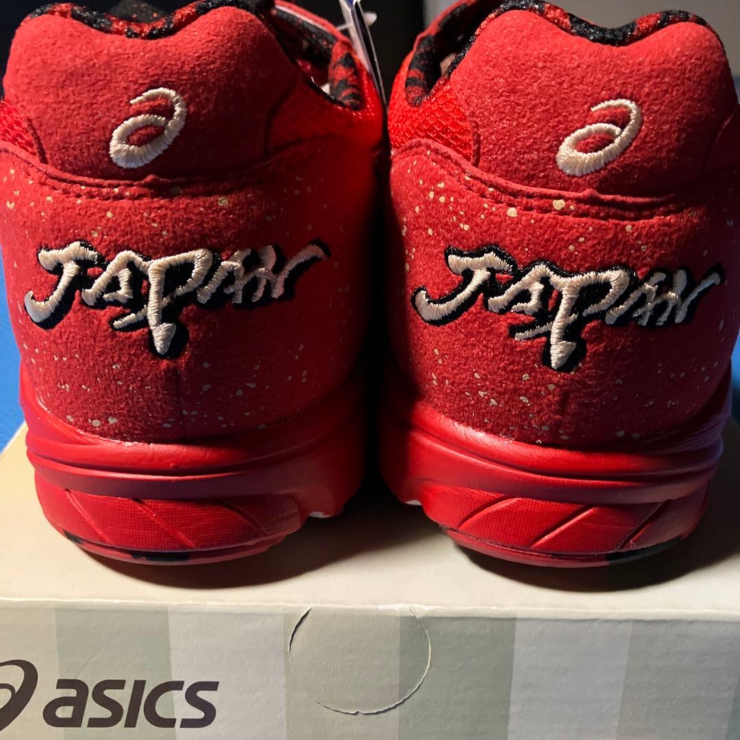新品 asics TARTHER JAPAN TOKYO 26.5cm 赤/白