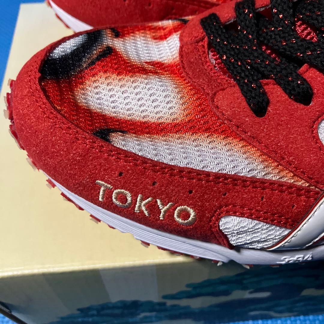 新品 asics TARTHER JAPAN TOKYO 26.5cm 赤/白