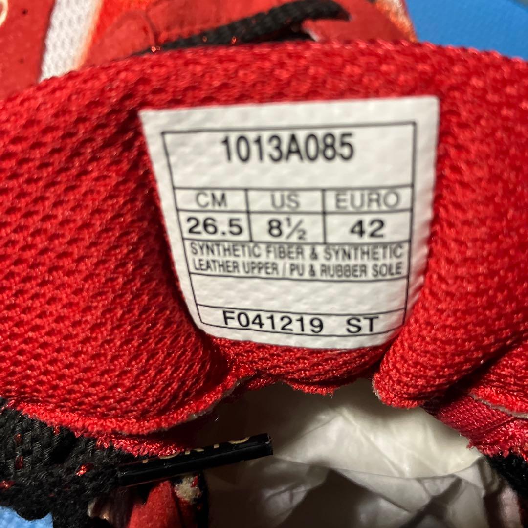 新品 asics TARTHER JAPAN TOKYO 26.5cm 赤/白
