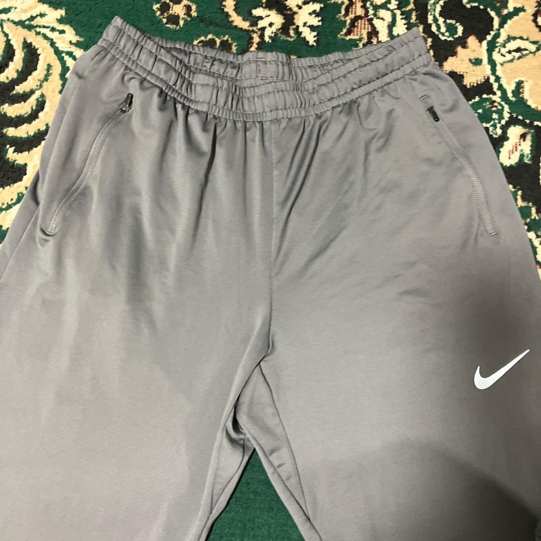 NIKE ナイキ　XL ジャージ　パンツ グレー　スウォッシュ　ストレッチ