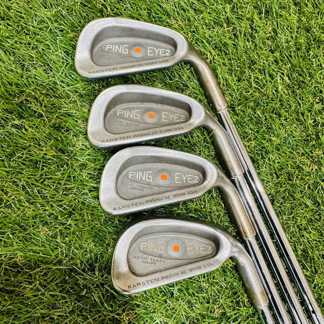 PING EYE2 KARSTEN オレンジドット アイアンセット 8本（S）