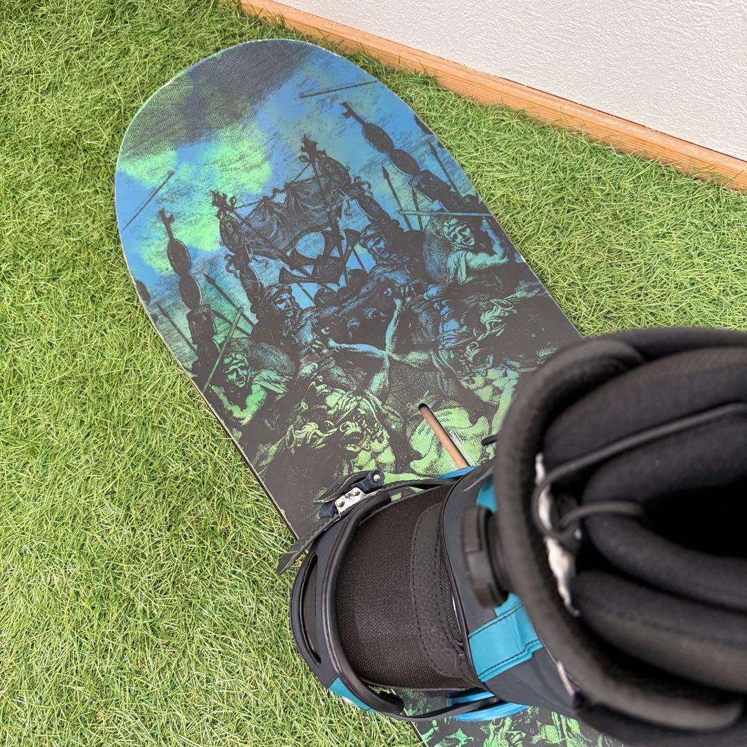 O1 BURTON 155cm メンズスノーボードセット
