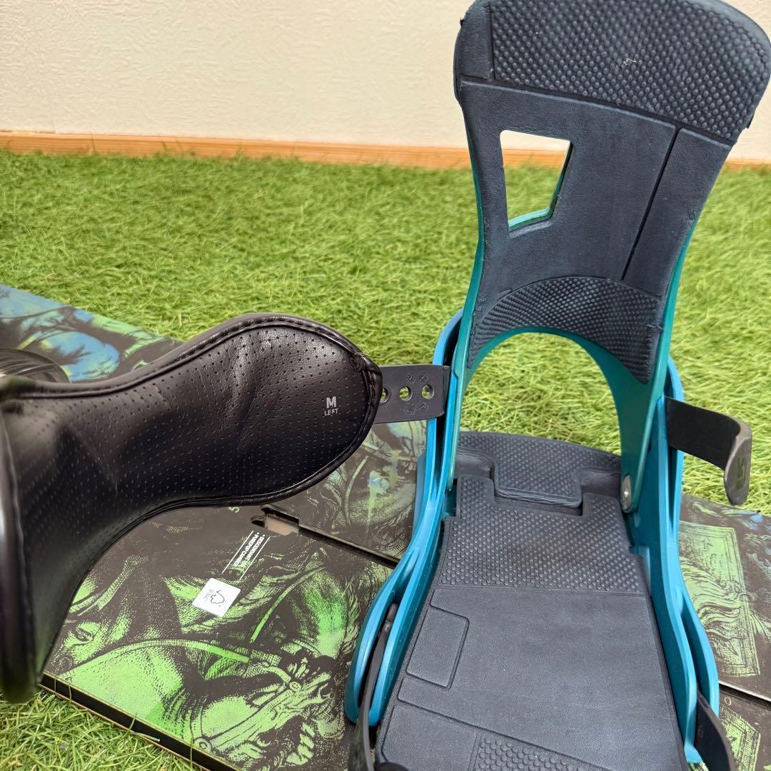 O1 BURTON 155cm メンズスノーボードセット