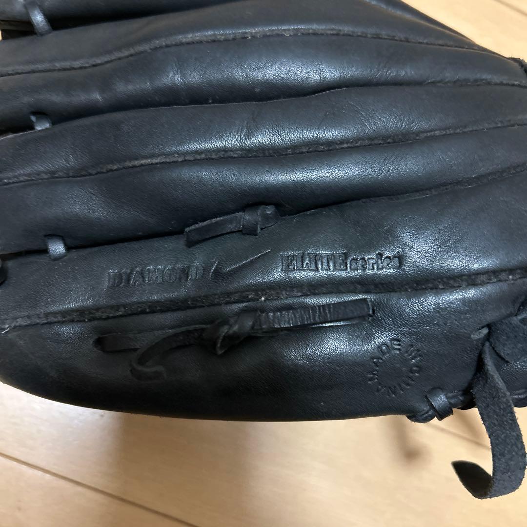 Nike ブラック 軟式野球グローブ DRα1200OF
