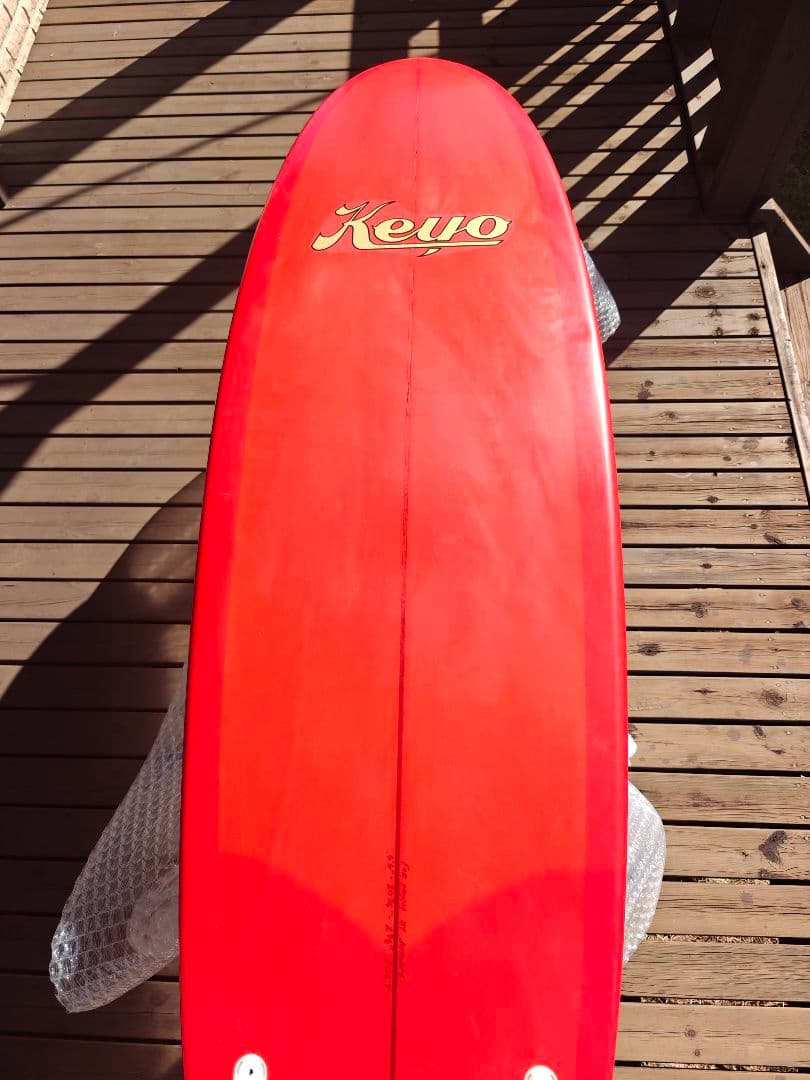 Keyo Egg Twin 6'6 キーヨ エッグ ツインフィン 赤ティント