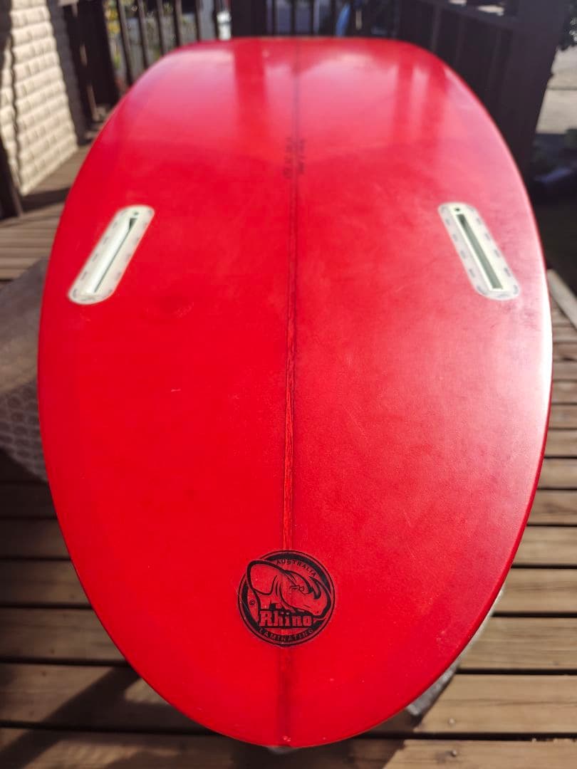 Keyo Egg Twin 6'6 キーヨ エッグ ツインフィン 赤ティント