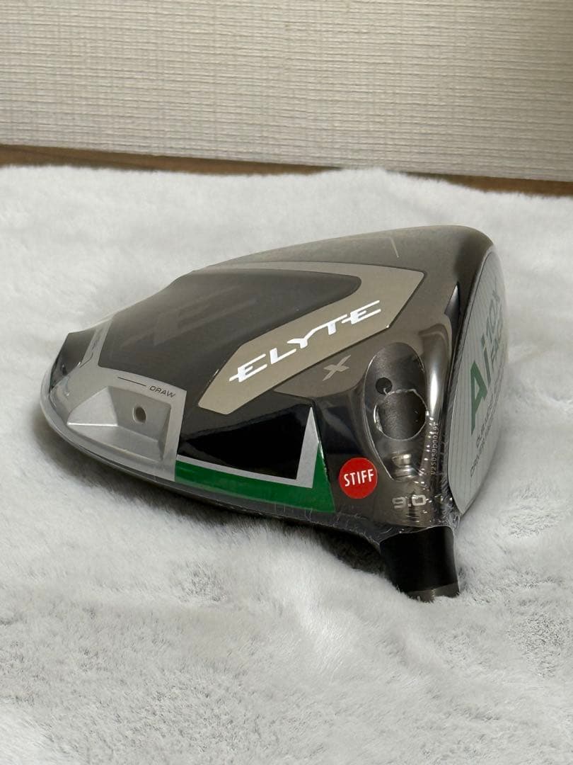 新品 キャロウェイ ELYTE　X 9度　ドライバーヘッド