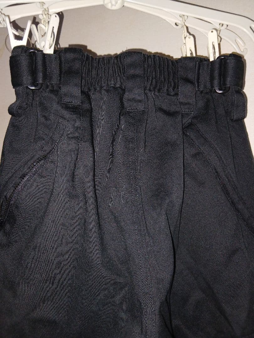 がまかつ.フィッシング磯パンツ黒ブラック.ズボンウエストゴム.釣り