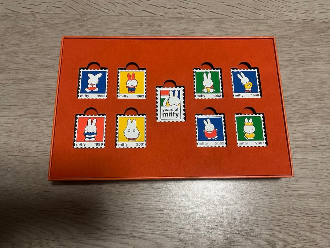 【上海ミッフィーカフェ限定】70周年 切手風マグネットセット(数量限定販売)