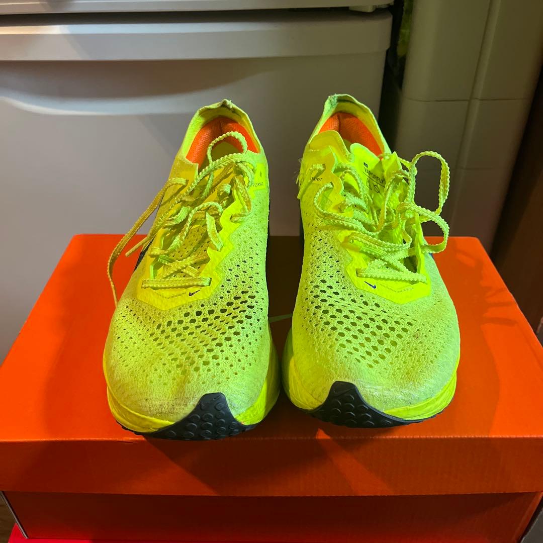 Nike ヴェイパーフライ3 蛍光イエロー25センチ