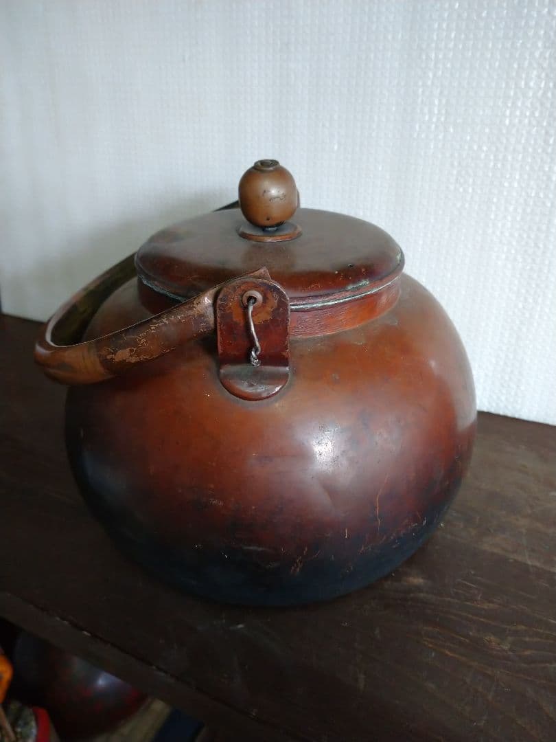 骨董品 やかん.