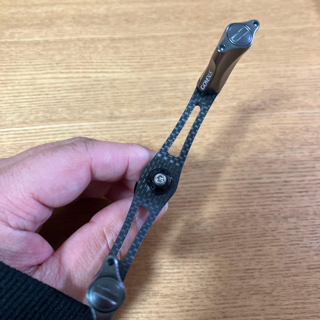 美品　格安　早い物勝ち　シマノ用　90mm ダブルハンドル　スタンド　セット