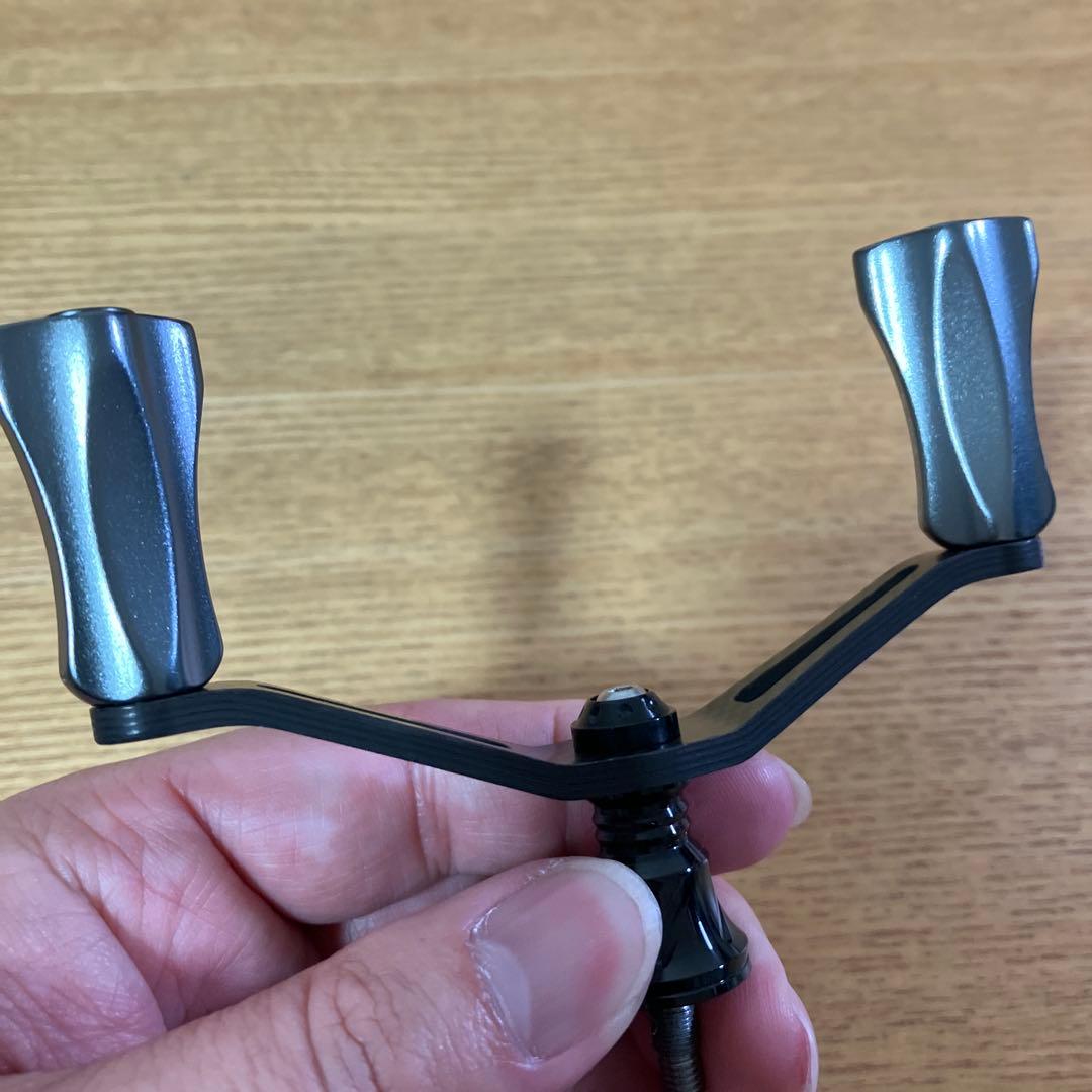 美品　格安　早い物勝ち　シマノ用　90mm ダブルハンドル　スタンド　セット