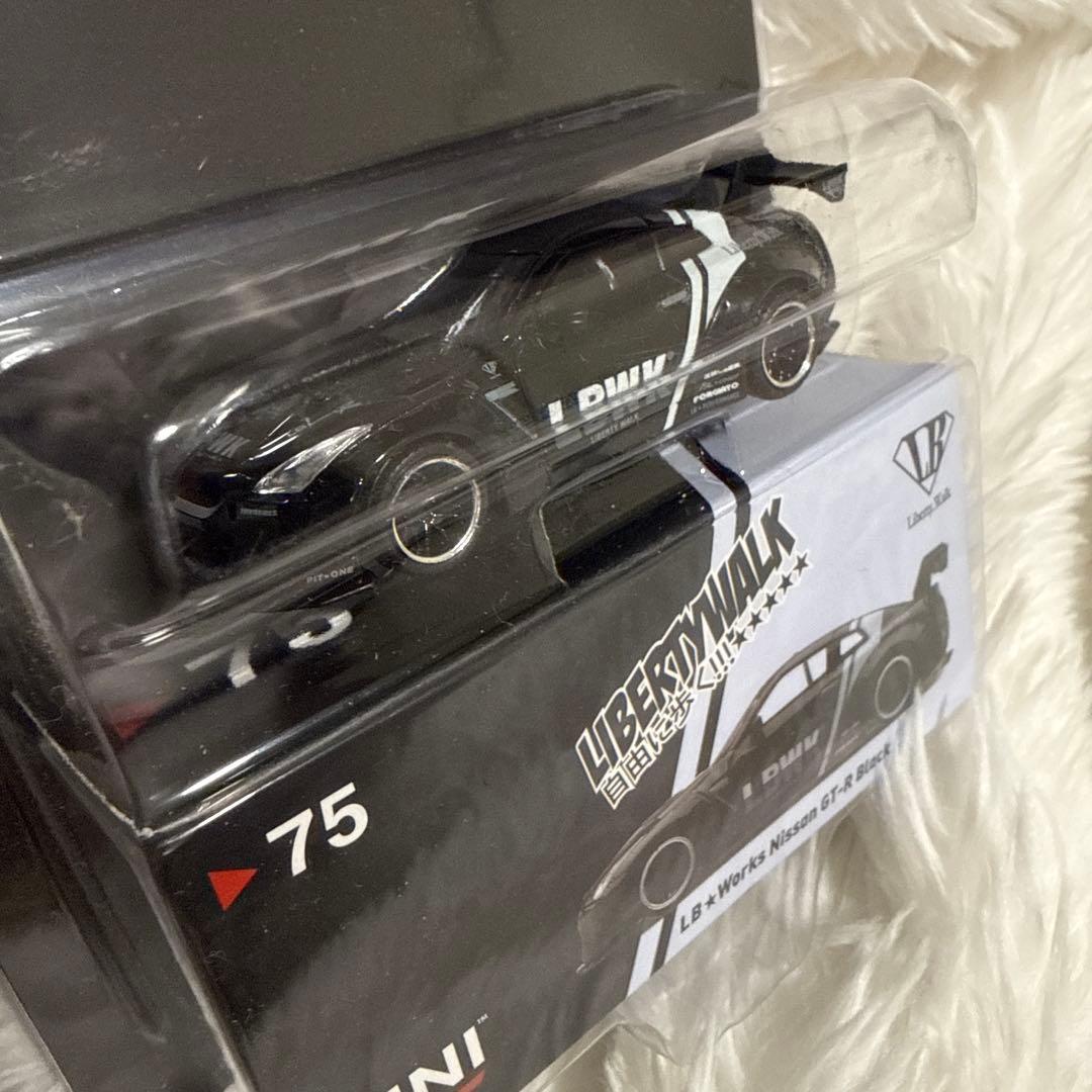 MINI GT LB★Works Nissan GT-R Black 限定品