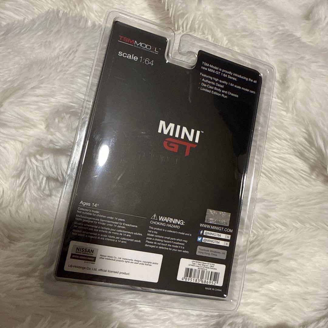 MINI GT LB★Works Nissan GT-R Black 限定品