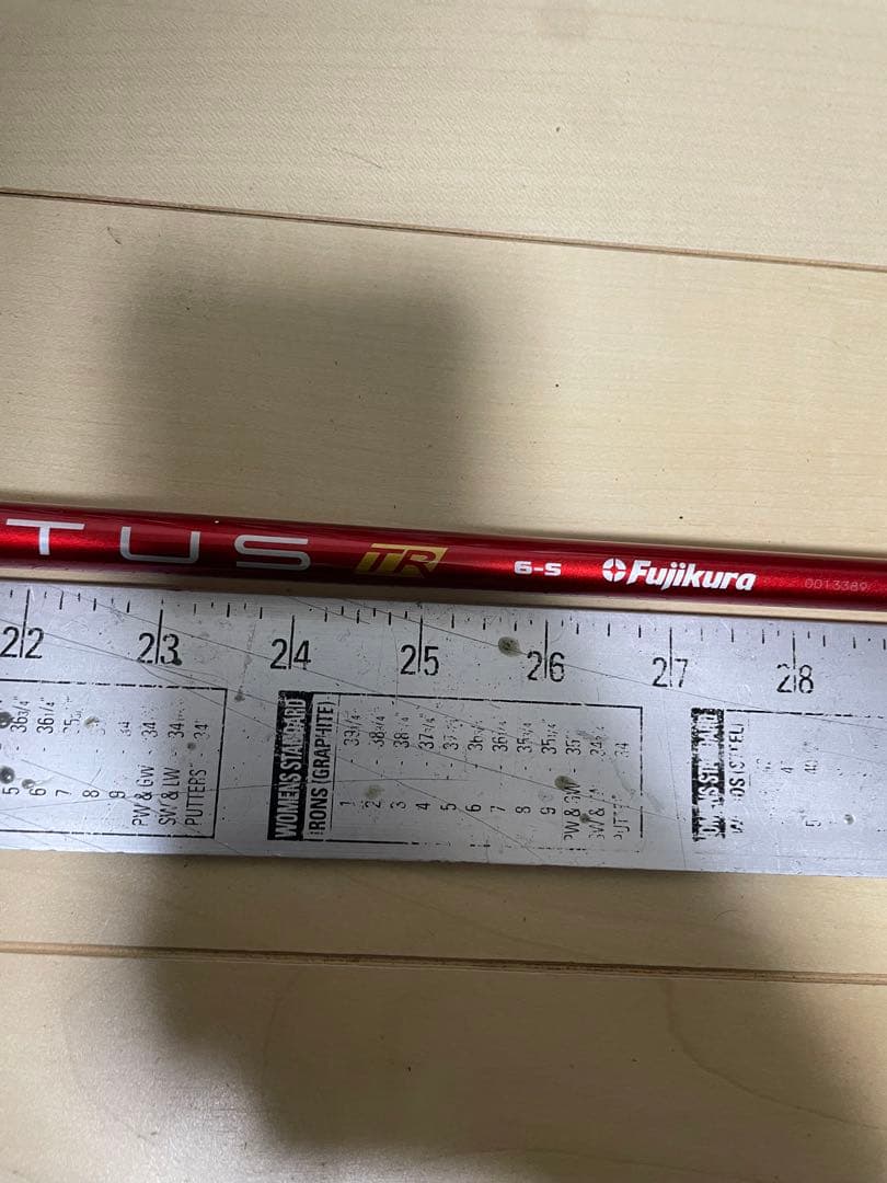 705 フジクラ　ベンタスレッドTR 6S テーラースリーブ付　ドライバー用