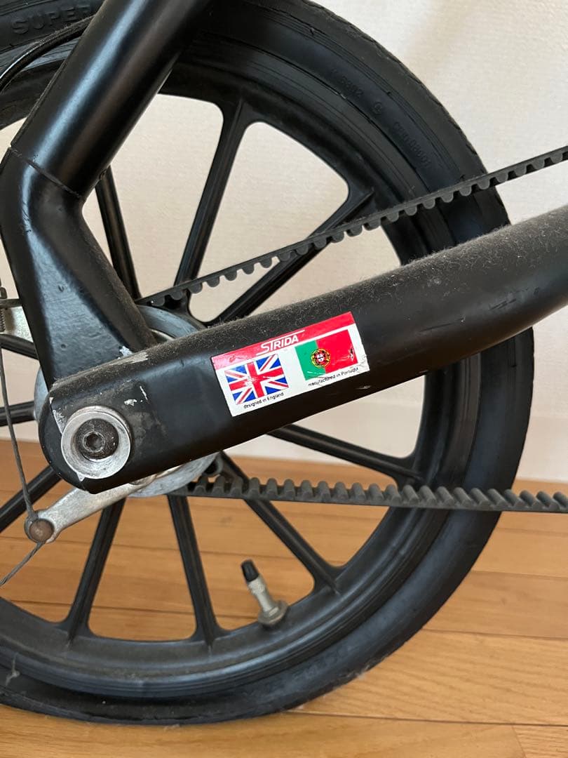 STRIDA 折りたたみ自転車 黒　ジャンク
