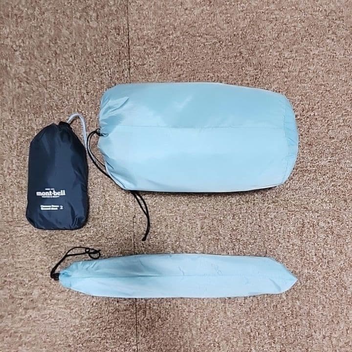 モンベル クロノスドーム2型 + 専用グラウンドシート