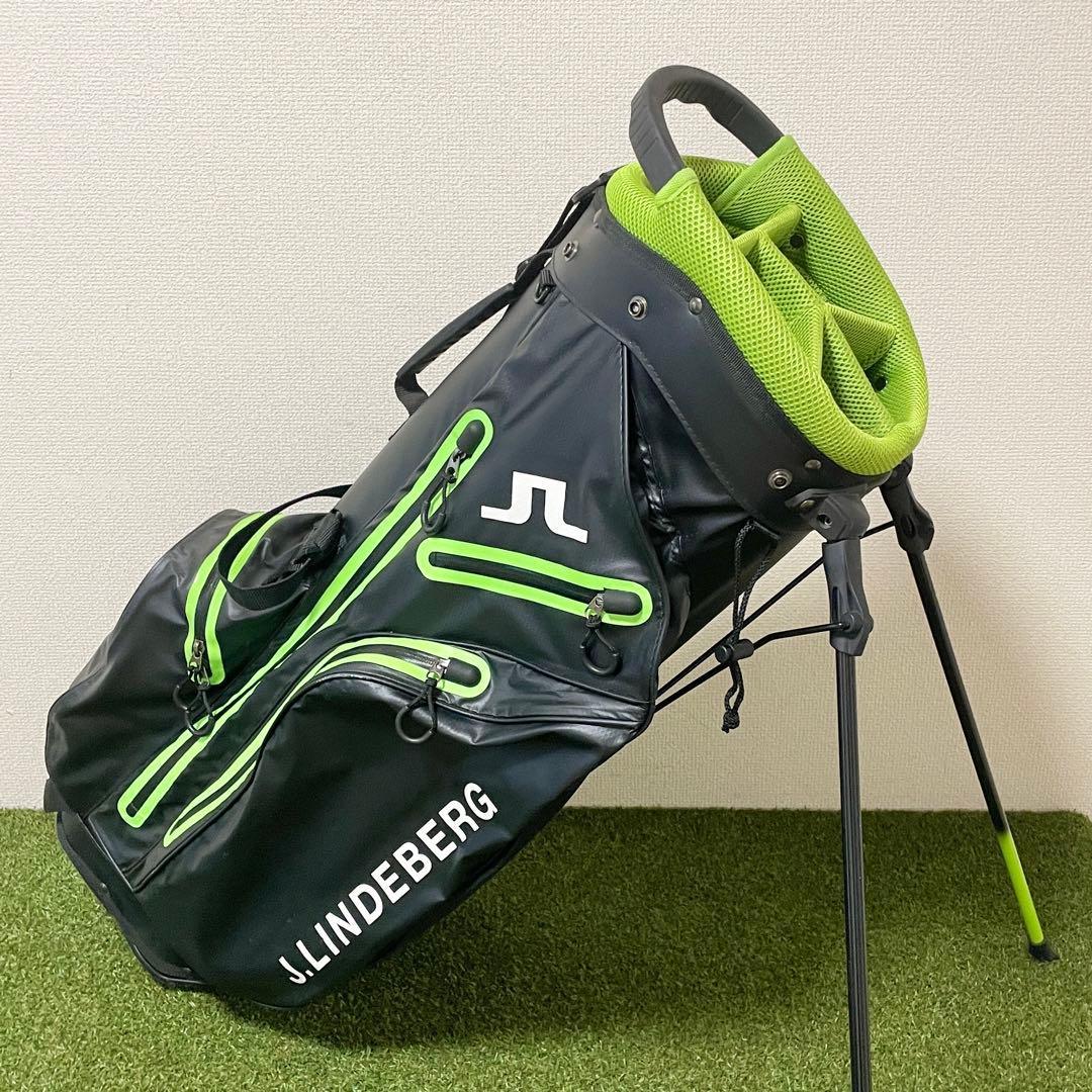 J.LINDEBERG キャディバッグ　軽量　防水　9型　ジェイリンドバーグ