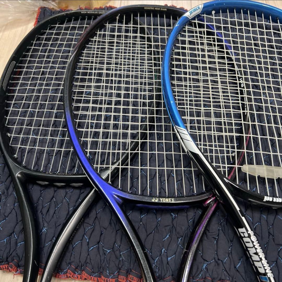名機 YONEX RD-28 / RQ-190 含むテニスラケット 4本セット