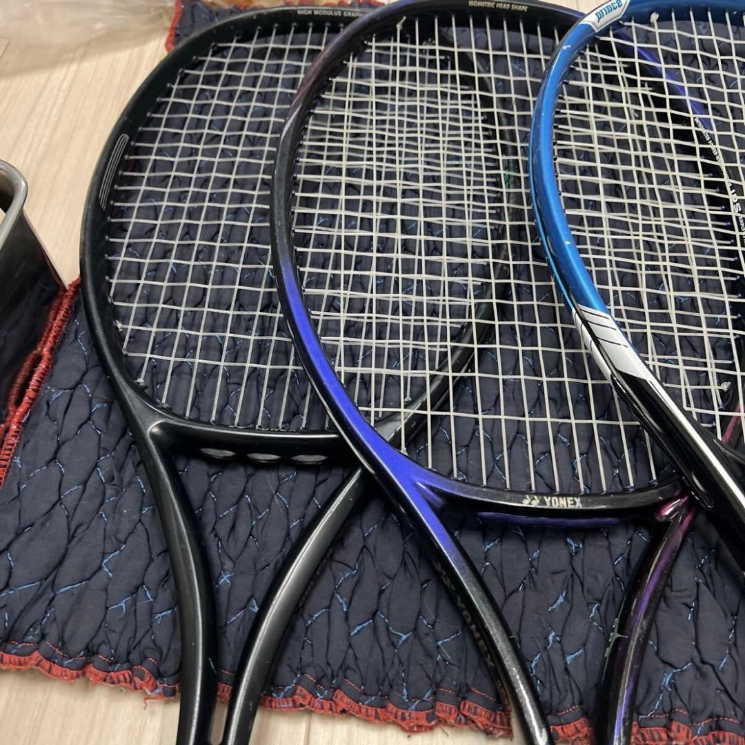 名機 YONEX RD-28 / RQ-190 含むテニスラケット 4本セット