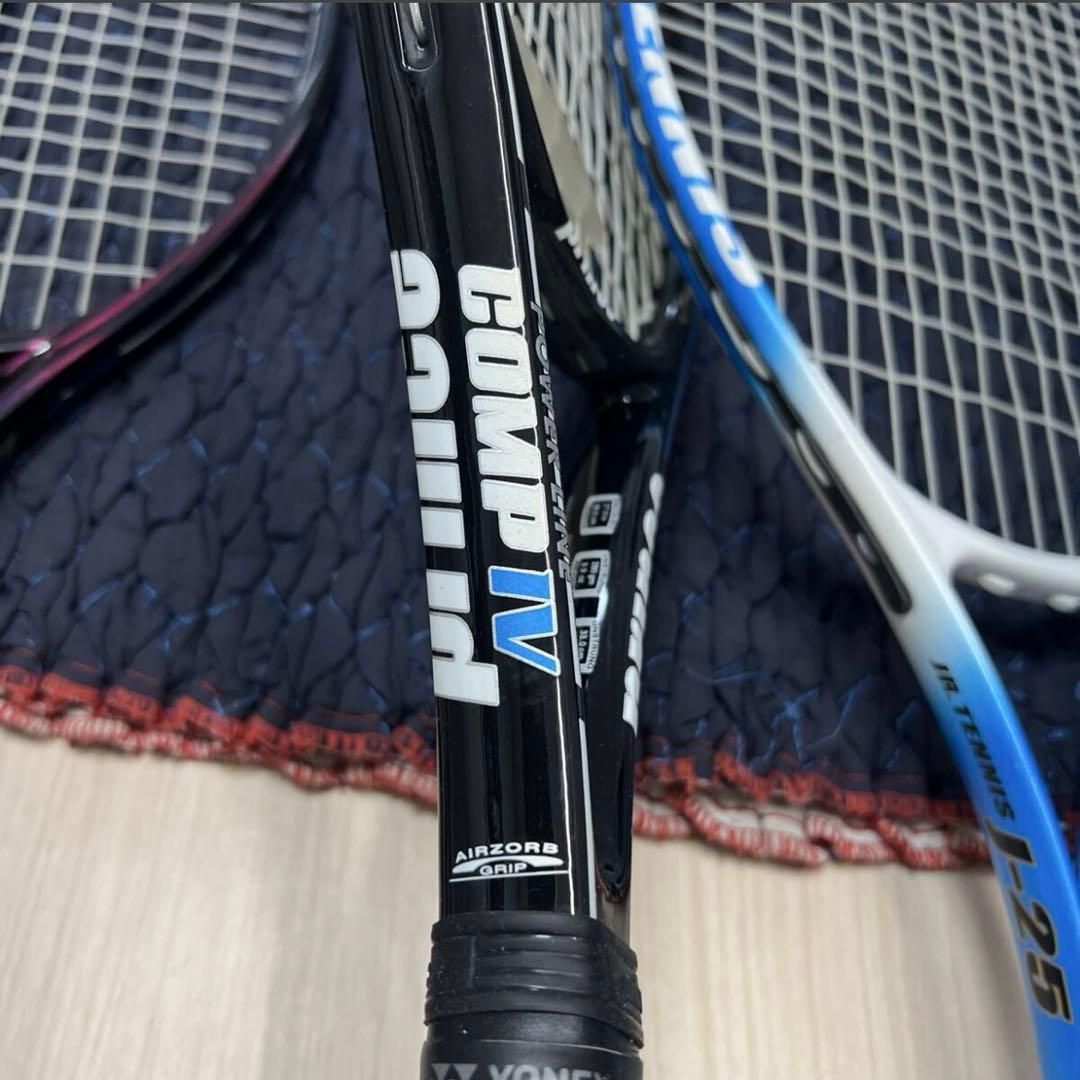 名機 YONEX RD-28 / RQ-190 含むテニスラケット 4本セット