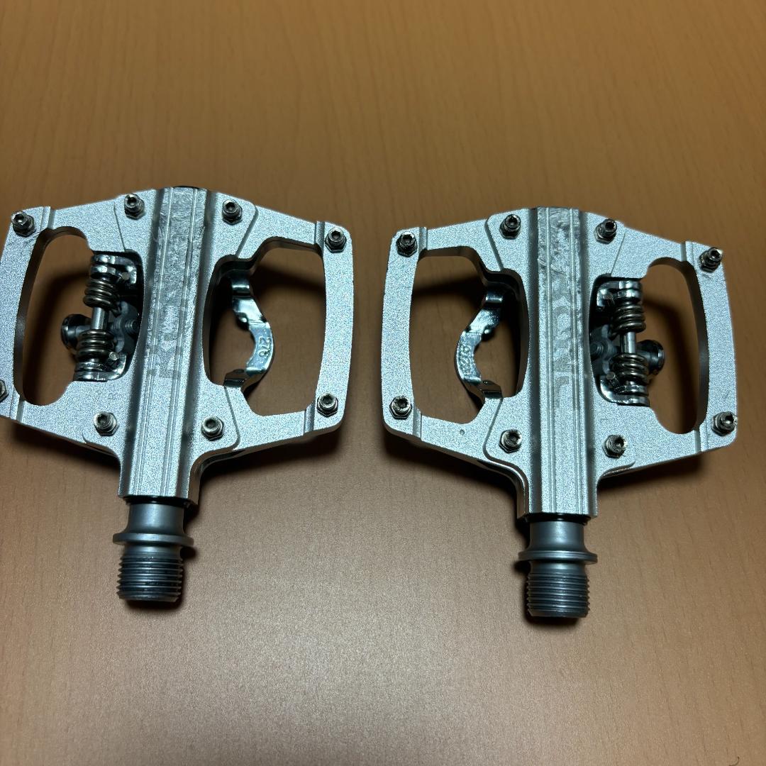 KCNC　KPED09 SPDクリート対応 ビンディングペダル シルバー