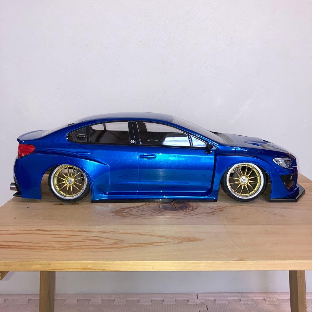 タミヤ　SUBARU WRX STI ボディ