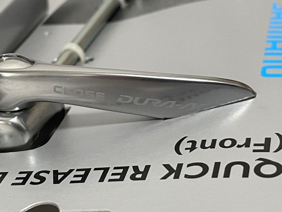 シマノDURA-ACEロードホイールクイックレバー前後セット 未使用品