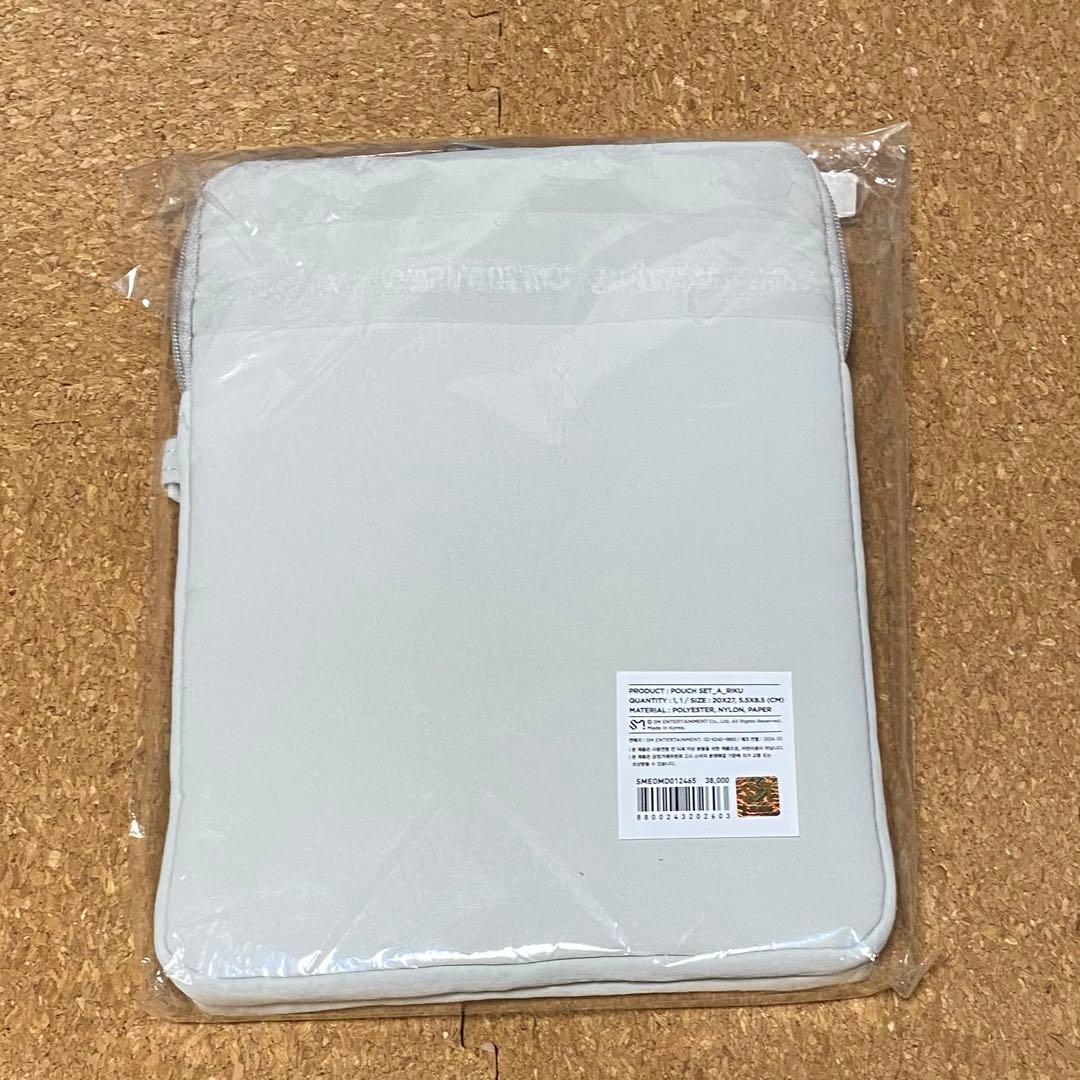 NCT WISH リク POUCH SET A ポーチセット　トレカ付き