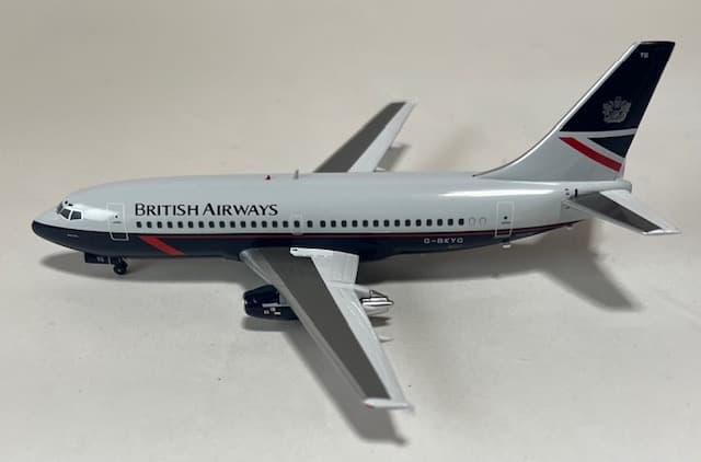 航空機・ヘリコプター British Airways B737-200 G-BKYG